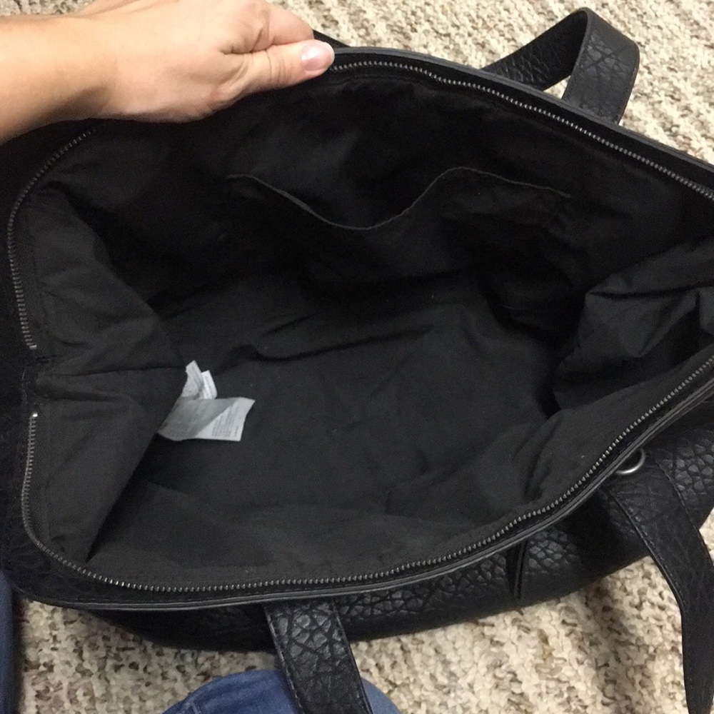 Abercrombie & Fitch Faux Leather Over Night Bag View 2